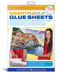 Jumbo puzzle mates jigsaw puzzle fixative glue. Smart Puzzle Glue Sheets At Eurographics