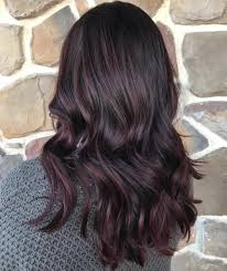 It's a contemporary way to add a splash of color without going overboard. 50 Shades Of Burgundy Hair Color Dark Maroon Red Wine Red Violet