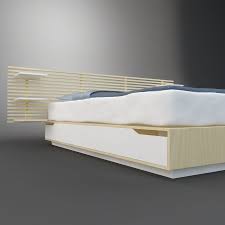 Die 4 geräumigen schubladen sorgen für zusätzlichen stauraum unter dem bett.kann mit mandal kopfteil kombiniert werden.aus massivholz. Ikea Mandal Bett 3d Modell 19 Max Free3d