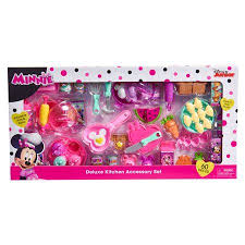Minnie S Happy Helpers Deluxe Kitchen Accessory Play Set Walmart Com Toddler Gifts Minnie Mickey Mouse Toys