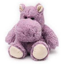 Hippo Junior Warmies Cozy Plush Heatable Lavender Scented Stuffed Animal Walmart Com Soft Toy Plush Animals Plush