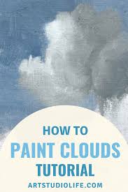Step By Step Tutorial On How To Paint Clouds Cloud Painting Oil Painting Tutorial Oil Painting For Beginners