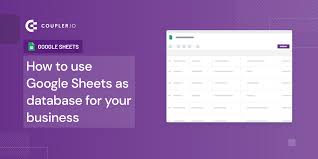You can access connected sheets programmatically with the spreadsheet service. How To Use Google Sheets As A Database Coupler Io Blog