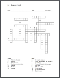 No pencil or eraser required! Vocabulary List 9 6 Crossword Puzzle Free To Print Pdf File Crossword Puzzle Crossword Vocabulary