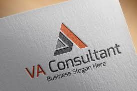 Va Consultant Style Logo Logo Templates Consulting Business Logo Logos