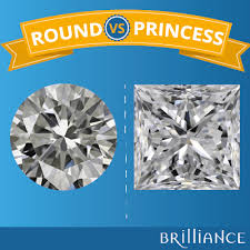 princess cut diamond vs round cut diamond a buyers guide