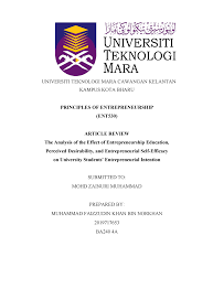Assignment Ent Article Review Studocu