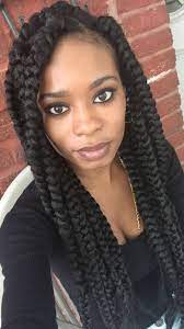 Jumbo Box Braids Box Braids Hairstyles Box Braids Styling Big Box Braids