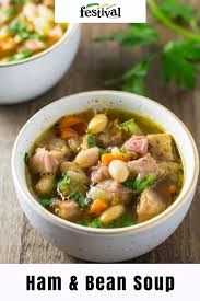Leftover Ham Bean Soup Festival Foods Recipe Ham And Bean Soup Bean Soup Leftover Ham