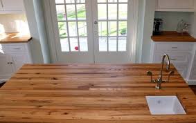 custom wood countertop options finishes