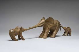 One Morning I Shot An Elephant In My Pajamas Movie Sophie Verger Le Jeu De La Corde Bronze Edition De 8 4 E A 11 5 X 50 X 10 Cm C Jean Louis Losi Elephant Art Elephant Decor Elephant Lover