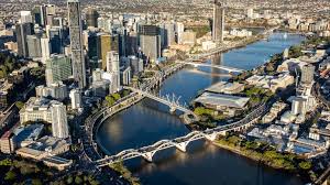 A city of eastern australia on the brisbane river, about 345 km long, near its mouth on moreton bay, an inlet of the pacific ocean. Brisbane Australia To Host 2032 Olympics