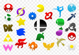 There is a fan made font named super smash available for you to recreate the logo. Super Smash Bros Smash Bros Star Fox Symbol Hd Png Download Vhv