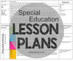 Special Education Lesson Plans The Bender Bunch Special Education Lesson Plans Special Education Elementary Education Lessons