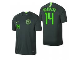 Kelechi iheanacho (kelechi promise iheanacho, born 3 october 1996) is a nigerian footballer who plays as a striker for british club leicester city. Nigeria National Soccer 2018 World Cup Dark Green 14 Kelechi Iheanacho Authentic Jersey
