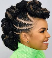 Here is a video, how to make mohawk pull through braids by sweethearts hair design. 39 Bubble Mohawk Braid Hairstyles Ponytails For African American To Copy Styleuki