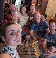 Spoiler, we did not win trivia. 🫣 . . . #friend #Friends #trivia #beer  #nola #neworleans #louisiana #wednesday #brewery #fun