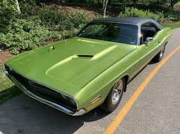 Image result for Dark Green 1971 Challenger