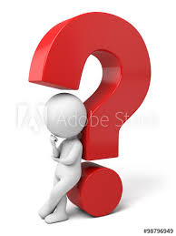 But if a thought of someone comes to you suddenly with no warning, and there's nothing currently going on that would bring this person to mind, that could indicate something else altogether. 3d Small Person Thinking With A Large Question Mark 3d Image Isolated White Background Stock Illustration Adobe Stock