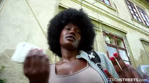 Czech Streets 152 Quickie with Cute Busty Black Girl xh Sex Video