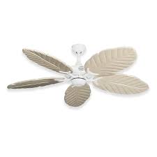 Guaranteed low prices on modern lighting, fans, furniture and decor + free shipping on orders over $75!. Coastal Air Tropical 52 Ceiling Fan By Gulf Coast Pure White Custom Blade Finishes
