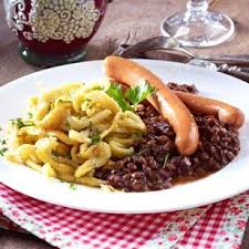 Landfrauenkuche Beste Zutaten Mit Liebe Zubereitet Lecker Linsen Mit Spatzle Schwabische Kuche Regionale Kuche