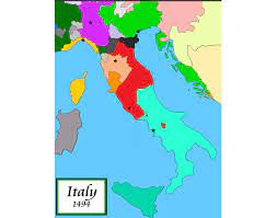 Need a free printable detailed map of italy? Renaissance Italy Map Game