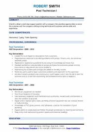 Dec 15, 2017 · the well, pump, and plumbing should be purged, super chlorinated, and pumped when installed or repaired 3; Pool Technician Resume Samples Qwikresume