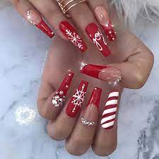We did not find results for: Matte Red Christmas Nails Coffin Matte