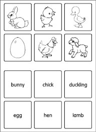 Bunny headband (in blue & pink). Easter Games For Kids Learning English