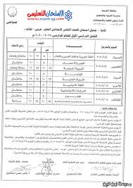 وزارة التربية تعلن الجدول الجديد بعد الحذوفات للمواد كالاتي : Ø¬Ø¯ÙˆÙ„ Ø§Ù…ØªØ­Ø§Ù† Ø§Ù„Ø«Ø§Ù†ÙŠ Ø§Ù„Ø¥Ø¹Ø¯Ø§Ø¯ÙŠ Ø§Ù„ØªØ±Ù… Ø§Ù„Ø£ÙˆÙ„ 2020 Ù…Ø­Ø§ÙØ¸Ø© Ø§Ù„ØºØ±Ø¨ÙŠØ© Ù…Ø¯Ø±Ø³Ø© Ø§ÙˆÙ† Ù„Ø§ÙŠÙ†