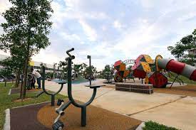 Milujete beh, bicyklovanie alebo dlhé prechádzky? Urban Park Bandar Setia Alam Landezine International Landscape Award Lila