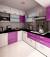Modern Purple Kitchen