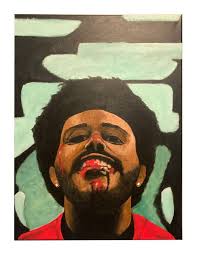 The weeknd is alone again, naturally, on 'after hours'. The Weeknd After Hours 18 X24 Double J Studio Paintings Prints Entertainment Music Pop Music Artpal