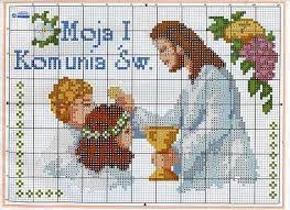 Also use our online tools and caption/border maker to chart your own text and words. Communion With Jesus Cross Stitch Pattern 2 Cross Stitch Patterns Cross Stitch Jesus On The Cross