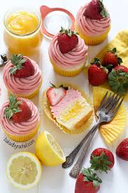 Strawberry Lemonade Cupcakes Strawberry Lemonade Cupcakes Desserts Food