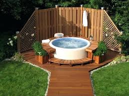 Small Outdoor Hot Tub Fanciful Spa Full Size Of Indoor Round Decorating Ideas 1 Hot Tub Outdoor Hot Tub Landscaping Small Hot Tub
