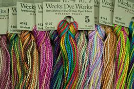 Weeks Dye Works Hand Over Dyed Fibers Embroidery Floss