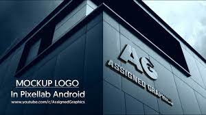 3d Logo Signage Wall Mock Up In Pixellab Apk Wall Signage 3d Logo Mockup