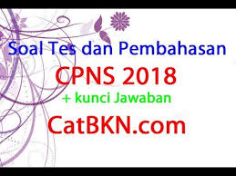 Bagi sahabat yang ingin mendapatkan kunci jawaban atau pembahasan bisa melihat pada video di bawah ini. Soal Tes Cpns 2018 Beserta Kunci Jawaban Dan Pembahasan Youtube