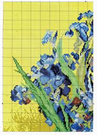 Choose from annie's wide range of counted cross stitch patterns to find a project perfect for your home décor, gift giving, or other creative use. Color Symbols Charts Diy Counted Cross Stitch Patterns Irises Van Gogh Crafts Cross Stitch Patterns 42jours Ch