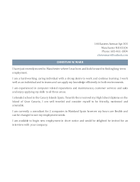 The example below was written by a candidate with over. Christian W Marr Resume Cover Letter October 2014