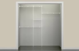 We chose melamine shelving, which has a tough plastic coating and doesn't need painting. 5 Ft 8 Ft Closet Organizer