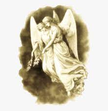Israfil, malaikat yang bertugas meniup sangkakala pada hari kiamat. Angels Clip Art Sepasang Malaikat Terbang Hd Png Download Kindpng