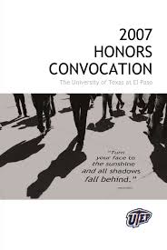 2007 HONORS CONVOCATION