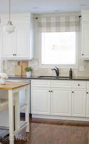 Choose window valances for a partial treatment that's short and sweet, or pair them with coordinating curtain panels for a window that's framed on all three sides. Farmhouse Kitchen Window Valance Tutorial Nick Alicia