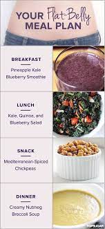 A Stomach Shrinking Meal Plan Fit For Summer Health Food Food Healthy Eating