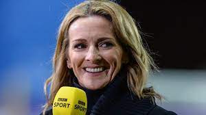 Born 24 april 1973) is a british presenter and a former international rhythmic gymnast. Gabby Logan Involve Men In Menopause Discussion Bbc News