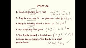 Improve your writing by learning more about them, and the difference between action and linking verbs. Action Verbs Youtube