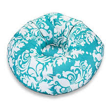 Bean Bag Aqua White Damask At Big Lots White Damask Bean Bag Damask